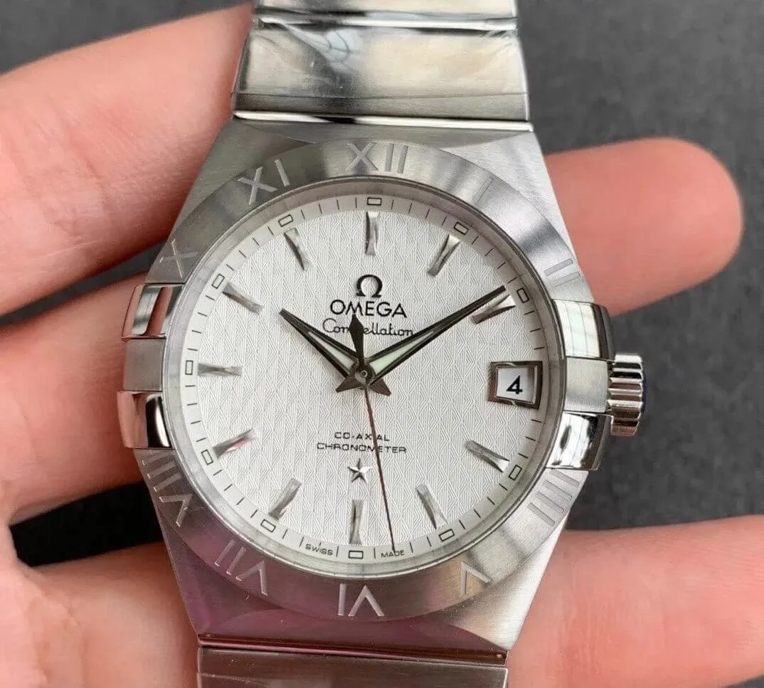 Omega Constellation 123.10.38.21.02.004 VS Factory 1:1 Best Edition Replica Watch White Dial